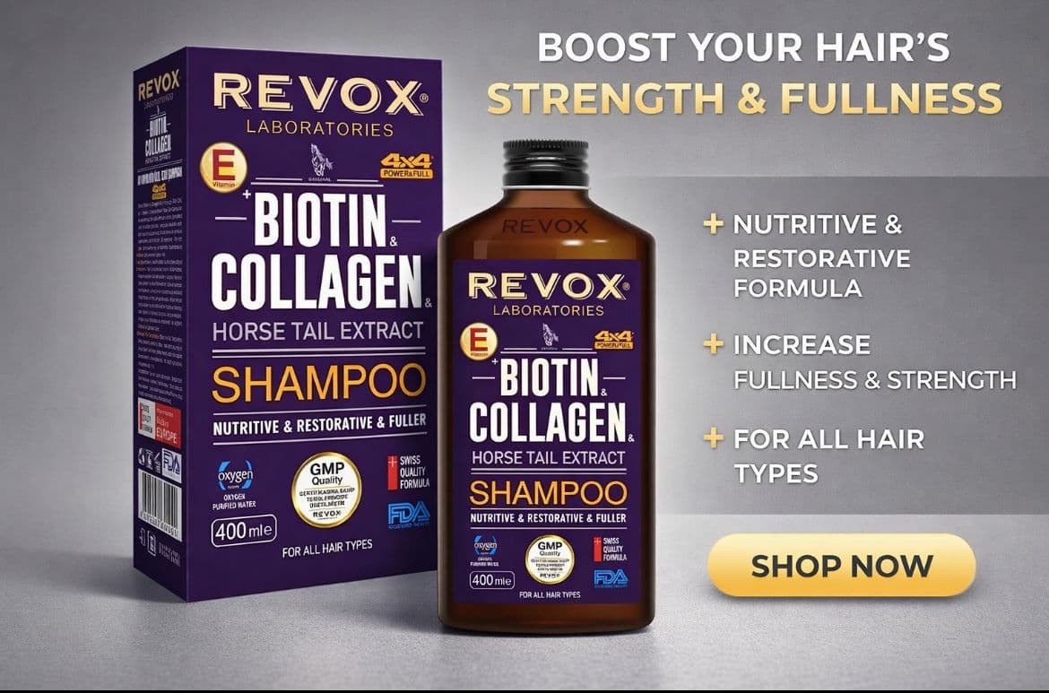 Revox Laboratories Biotin & Collagen Shampoo 400ml